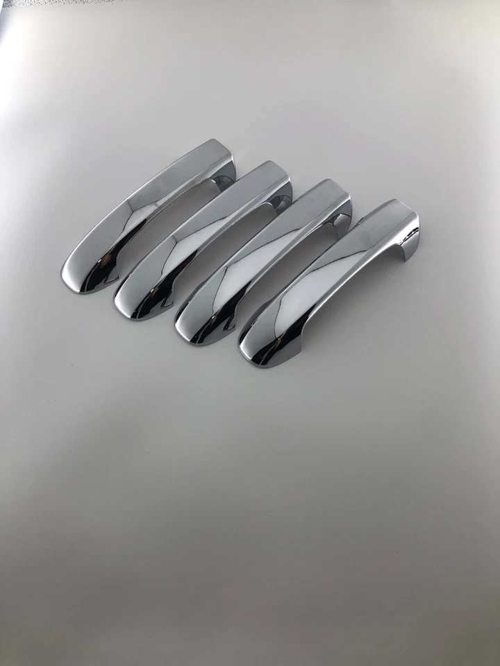 Отделка боковой хромированной крышки дверной ручки рамы для Jeep Liberty 2002-2007 годов выпуска из пластика ABS - Изображение 2 из 4