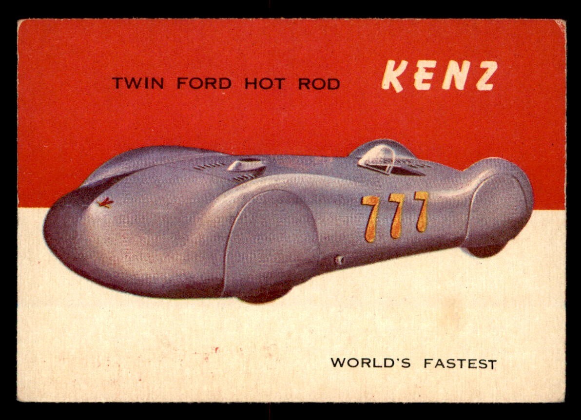 38-kT ヘリノックス × ADVENTURE IS OUT THERE! 1954 Topps World on Wheels #38 Kenz VG *d2 | eBay