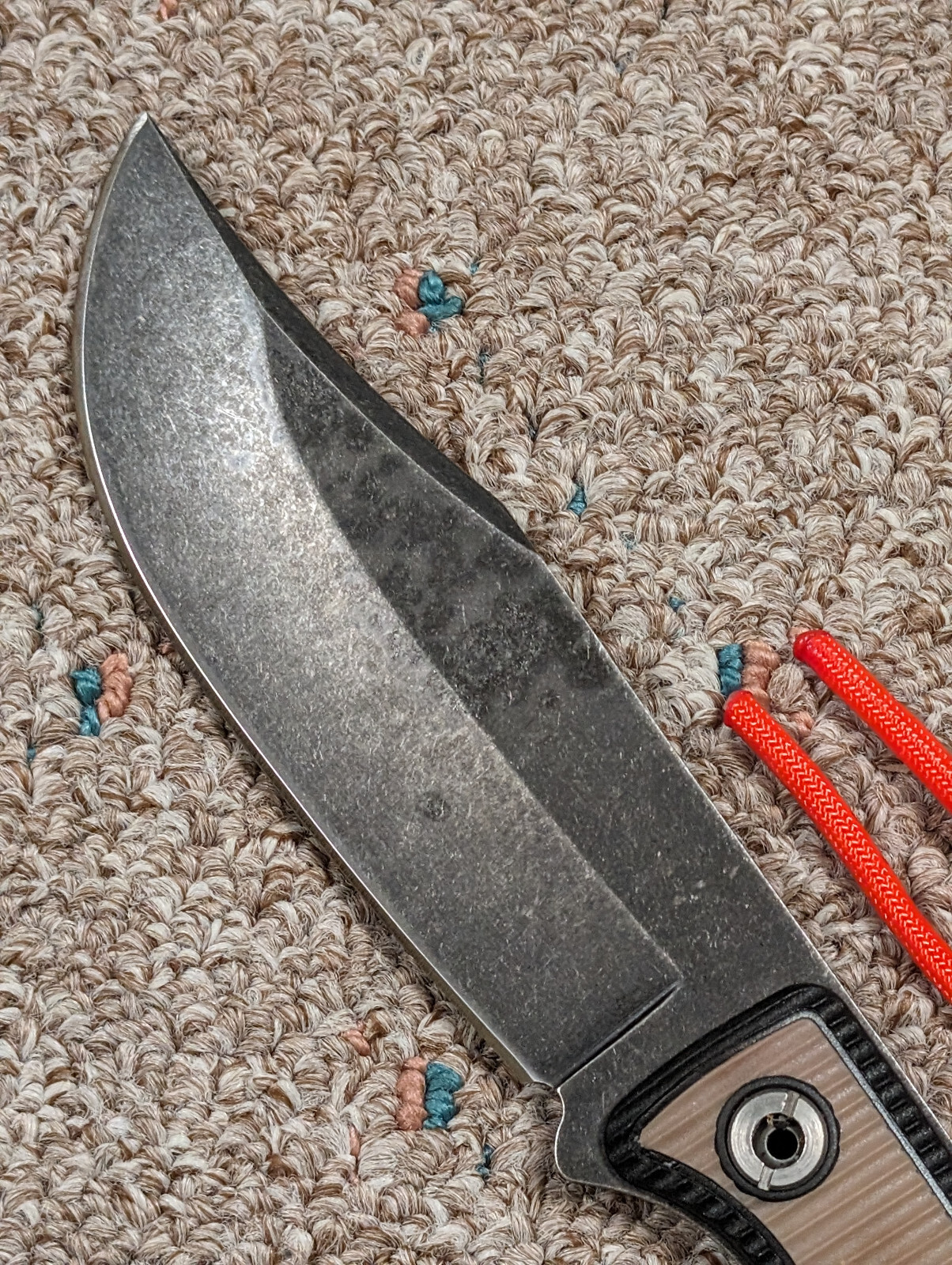 CRKT Ruger POWDERKEG Knife Fixed Blade R1502K with Sheath, Paperwork