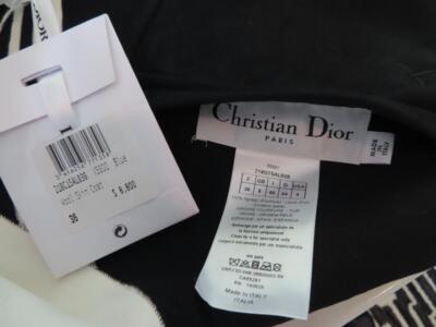 NWT Christian Dior White/Midnight Reversible '8' Bomber Jacket F