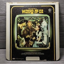 The Wizard Of Oz Ced Video Disc Movie MGM/UA 1982 - Judy Garland