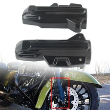 Lower Fork Covers Upper Fork Slider Accent For Harley Touring FLH FLT Models 14+