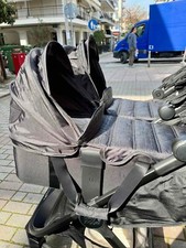 Baby jogger city tour 2 double carrycot including adapters