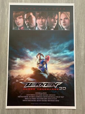 TEKKEN 3D 11x17'' Movie Poster/Print FVF 7.0 Blood Vengeance