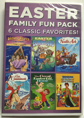 Easter Family Fun Pack - 6 Classic Favorites (DVD,2015) 293min.,BRAND NEW!