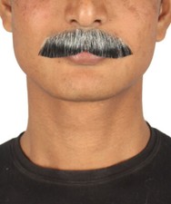 Men's Mustache Set Mixed Black Cosplay Facial Hair M-1199