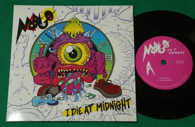 Mongo - I Die At Midnight  BRAZIL 4 Track 7''Ep 2018 Psychobilly Catalepticos BAT