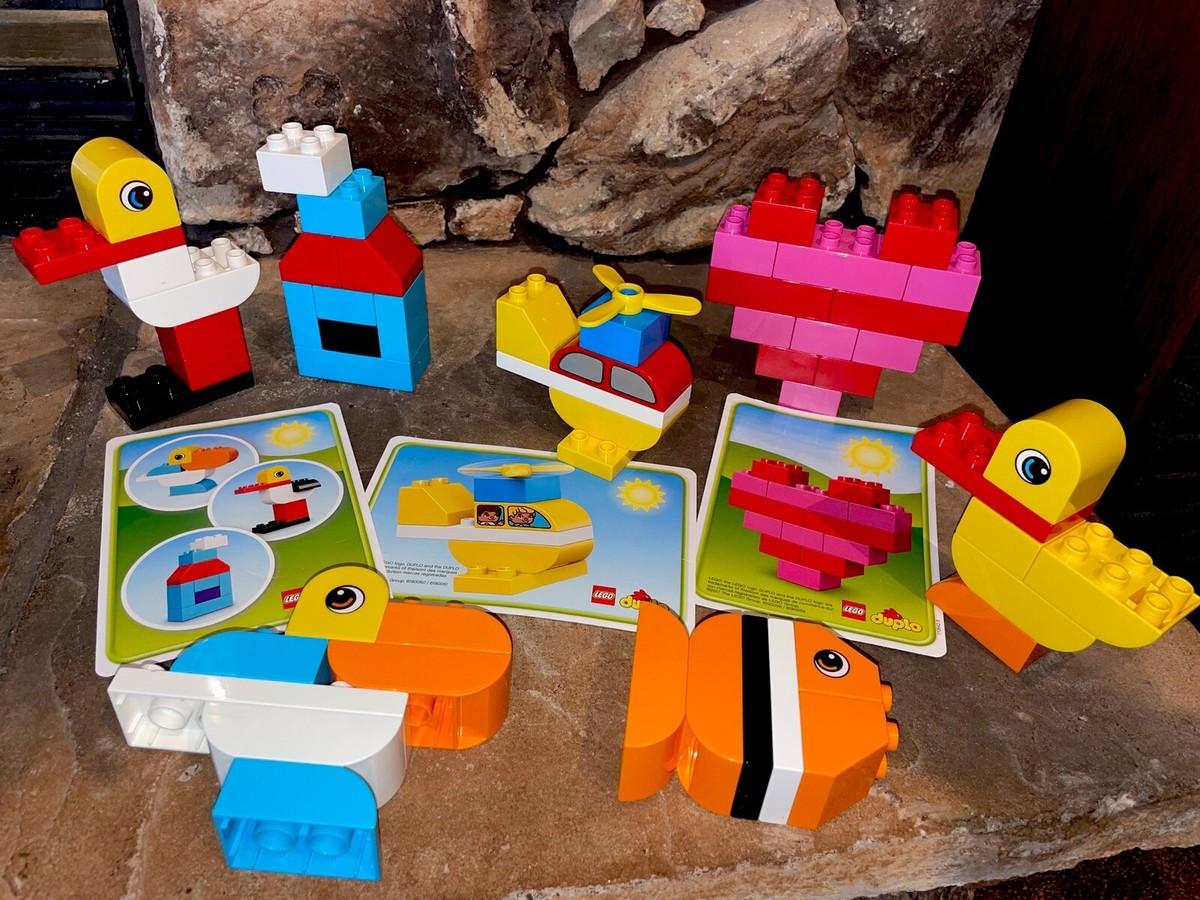 Lego DUPLO My First Bricks #10848 w/ All Idea Cards Has Extra