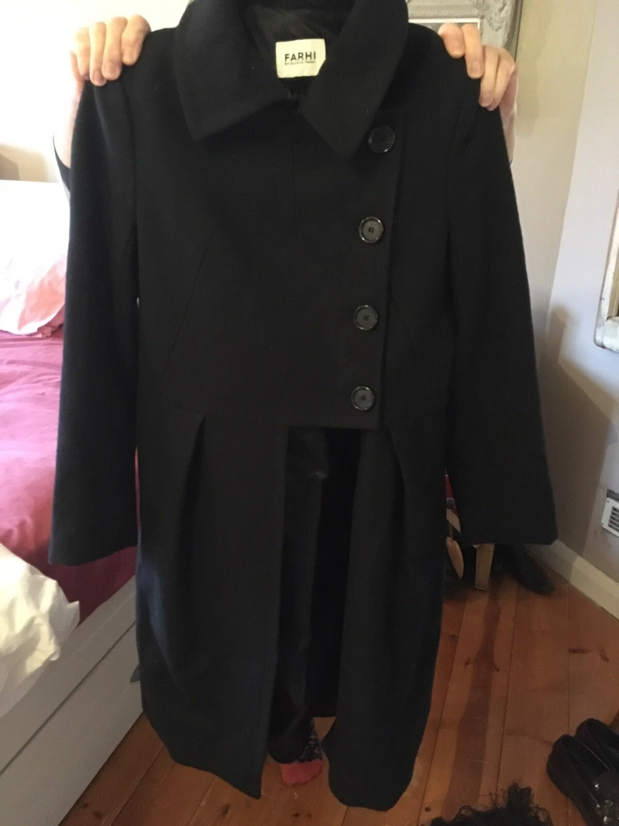 Nicole farhi wool coat sale