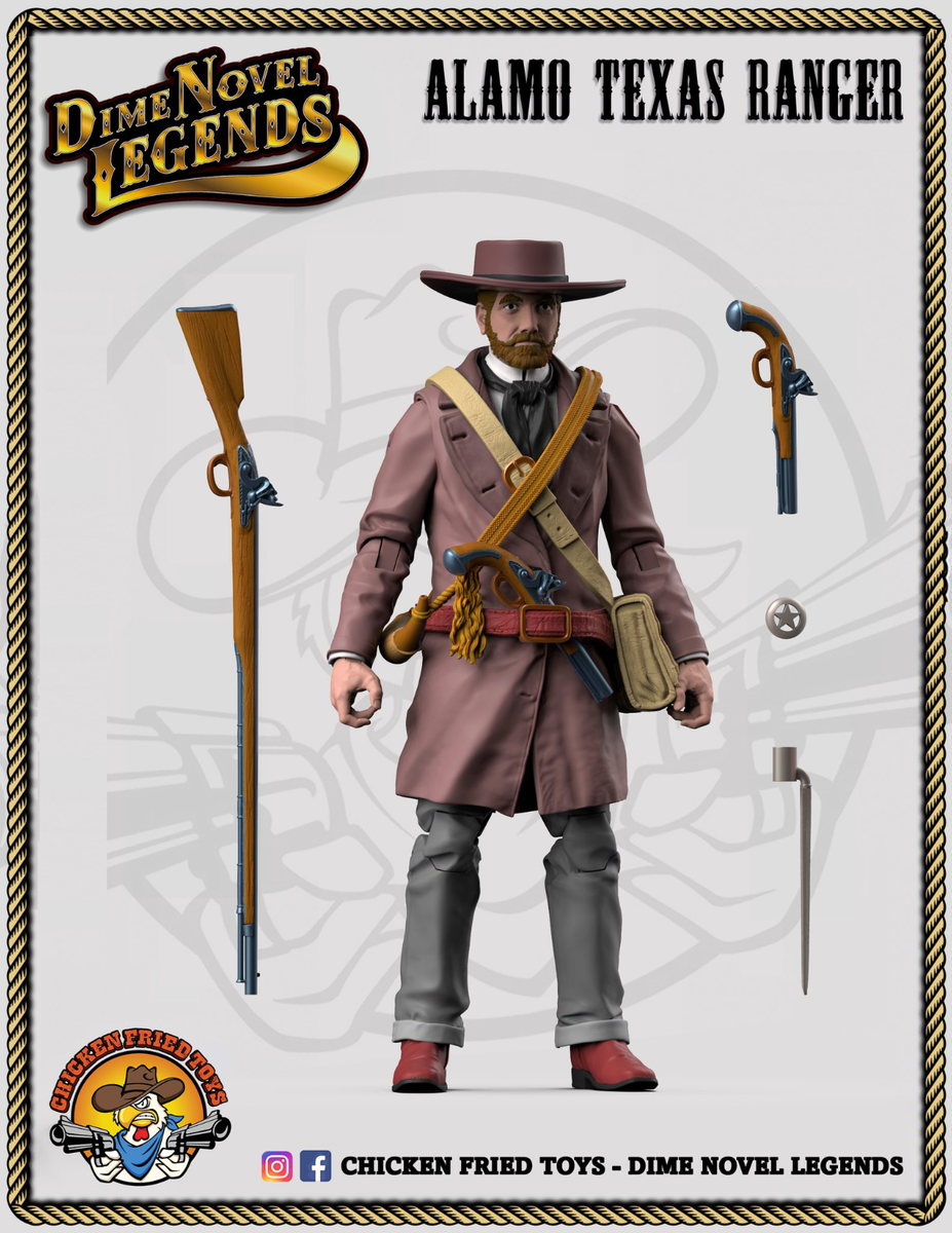 Dime Novel Legends 1:18 scale (4