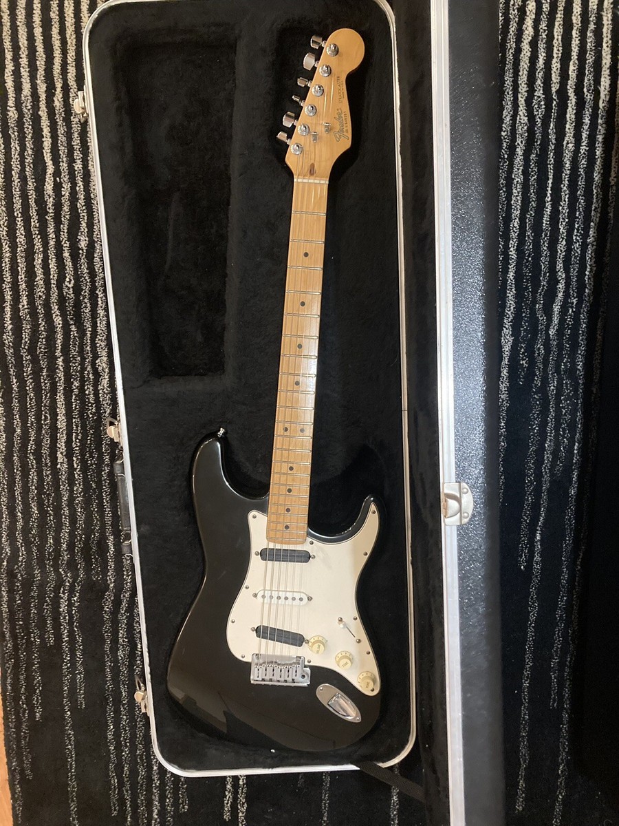 Vintage USA Stratocaster Guitar Fender American 89-90 Black Vintage USA Stratocaster Guitar Fender American 89-90 Black
