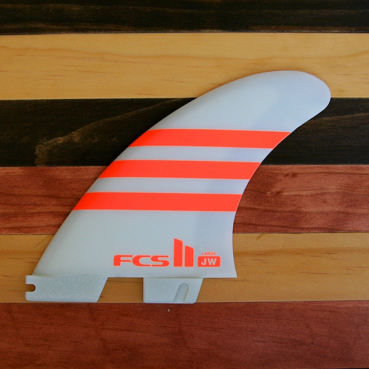 FCS II JW Julian Wilson PC Aircore Tri Set Surfboard Fins