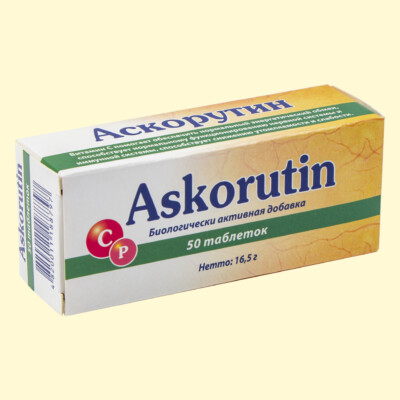 3 mal 50 Tabletten Askorutin  Vitamin C und Rutin