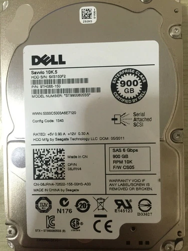 New Dell 8JRN4 ST9900805SS 900GB,10K 6G 2.5 inch Internal Hard Drive - Picture 3 of 5