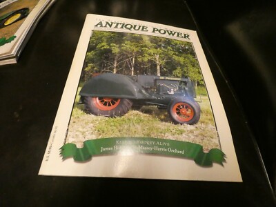 Antique Power Tractor Magazine: James Hidey's 1936 Massey Harris Jan Feb 2004