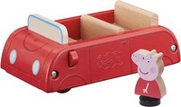 Peppa Wutz Holz Spielzeug Rotes Familienauto Mit Figur Holzauto Auto Kinder