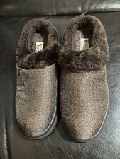 Bob  s By Skechers Memory Foam Hardsole Slippers - No Size Tag length Is 12  