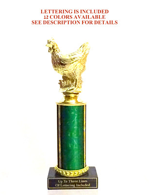 CHICKEN TROPHY CHICKEN ...12 COLORS.....#4