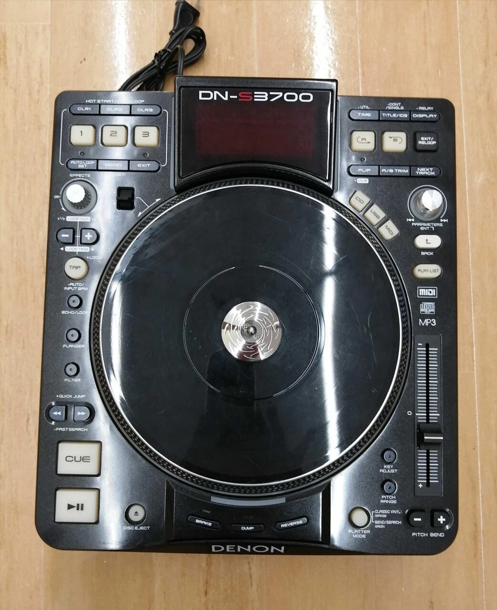 Denon DN-S3700 USB Media and CD Player Deck Motorized DJ Turntable Fully  Working