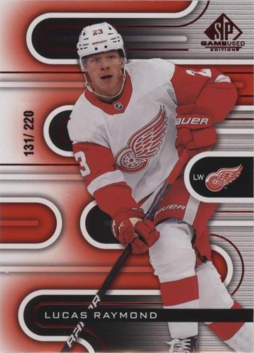 2022-23 Upper Deck SP Game Used - Lucas Raymond #20 - 1 of 1