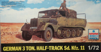 ESCI / ERTL    8015   1-72   German Half - Track Sd Kfz 11 - Bausatz - Angebot 2