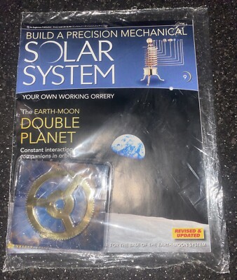 Heft Nr. 9 Build A Precision Mechanical Solar System Magazine Eaglemoss