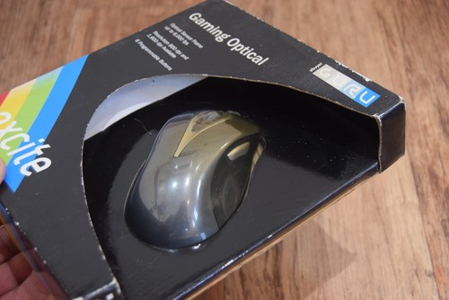 Guru Excite Optical Gaming Mouse NOS Boxed Retro UK SELLER - Afbeelding 12 van 13