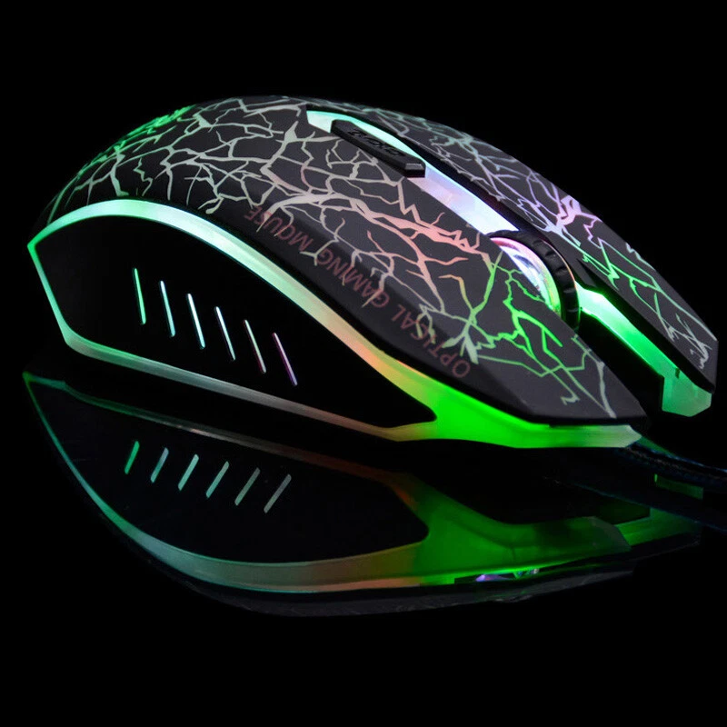 USB 6D Gaming Gamer Optical Mouse Scroll Wheel Mice For Desktop Laptop LX - Image 3 of 4