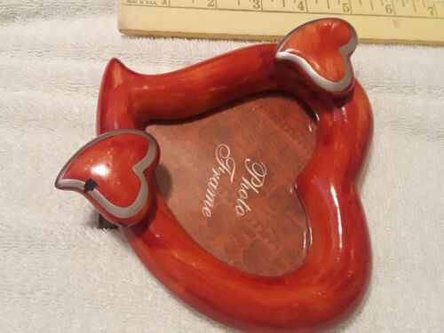 PICTURE FRAME of a RED HEART - Picture 2 of 7