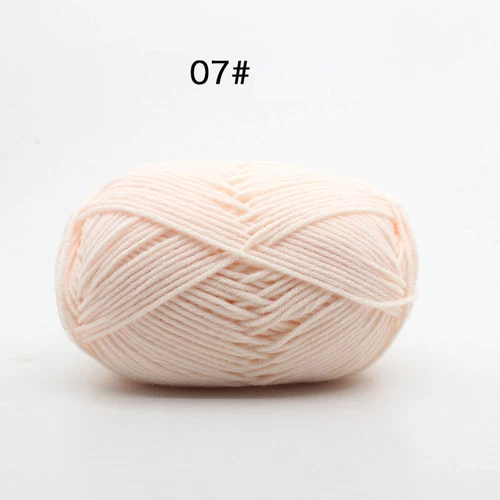 62 Colors Milk Cotton Skeins Hand Knitting Wool Baby Crochet Chunky Yarn 50g - Picture 19 of 87