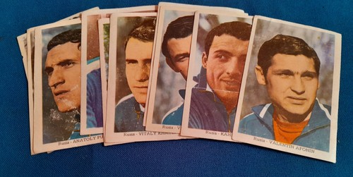 Eleven collectible cards of the Russian world soccer team Mexico 1970 - Picture 8 of 10
