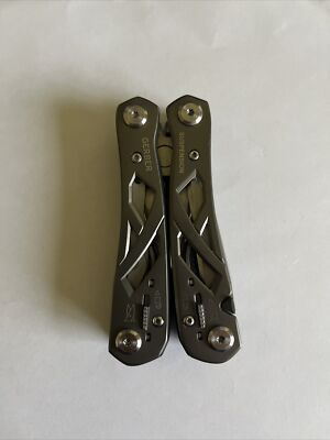 Gerber Suspension Gray Stainless Steel 12 Tool Multi-Tool NO Sheath Used B48