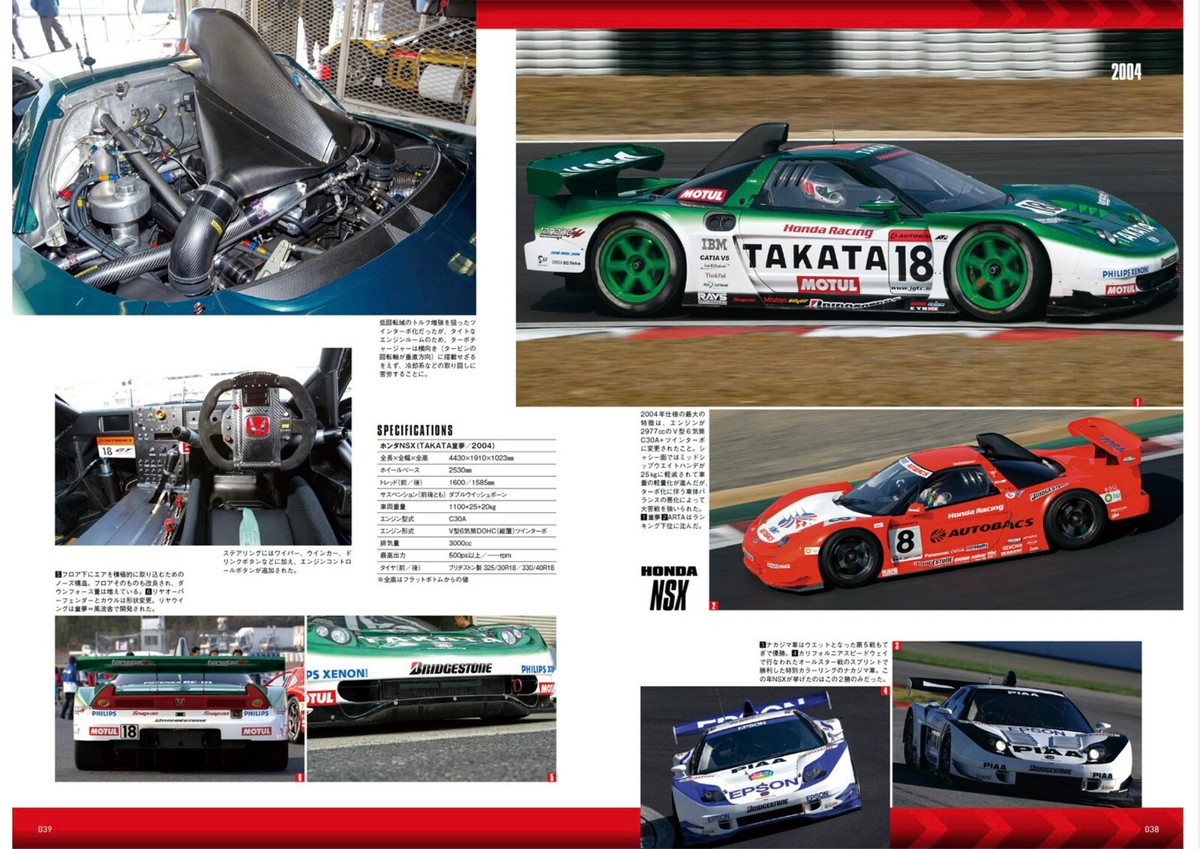 All about JGTC Machine 2000-04 Japanese Magazine SKYLINE GT-R