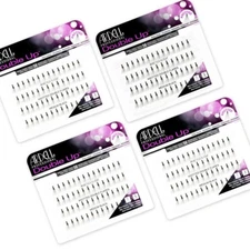 Ardell Double Up False Eyelashes Knotted Medium Black #68291 (4 Pack)