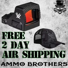 Vortex Optics DEFENDER-CCW Micro Pistol Red Dot Sight - W/ FREE HAT - NEW