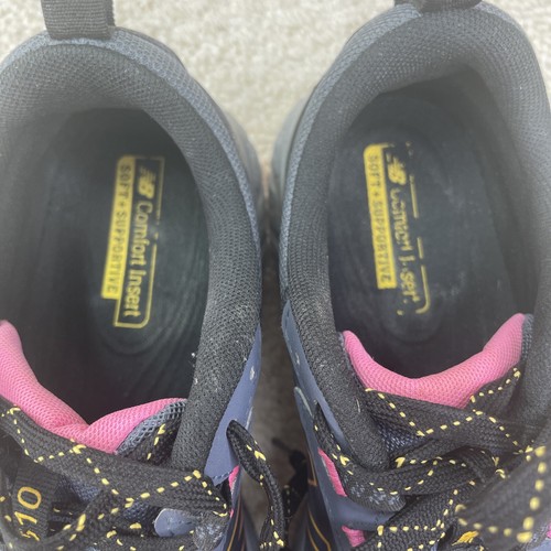 New Balance Women's Shoes Size 9.5 510 V5 Running Trail Grey/Pink/Black/Orange - Picture 6 of 11