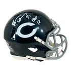Brian Urlacher Signed Chicago Bears Throwback 62-73 Speed Mini Football Helmet (