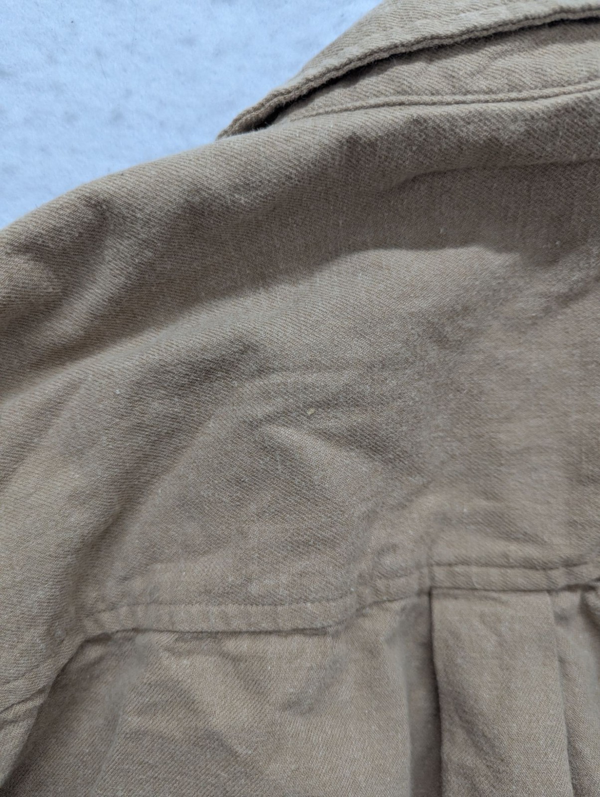 Universal Thread Oversized Fit Tan Button-Up Shir… - image 5