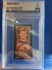 2024 Topps Allen & Ginter - Drake Maye #272 Mini Black Border (RC)