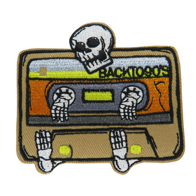 Back To 90s Aufnäher Patch Bügelpatch Biker Punk Patch Bügelbild Iron On
