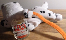 DISNEY 101 DALMATIANS FRECKLES STAR BEAN PLUSH NEW WITH TAGS - VINTAGE