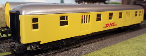 543 Märklin DHL - Modell Packwagen, Personenwagen, Postwagen 4026 4051 4024 | Zustand: Gebraucht