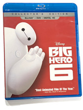 Big Hero 6 Blu-Ray  DVD Digital Copy Collector's Edition