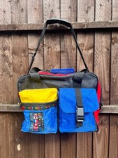 Carlton International - Vintage - 1980s - Colourblock Travel Bag