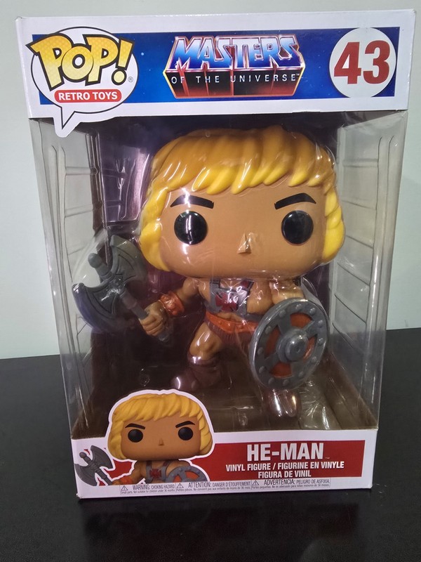 Funko Pop! Vinyl Masters of the Universe He-Man Figure #43 2020