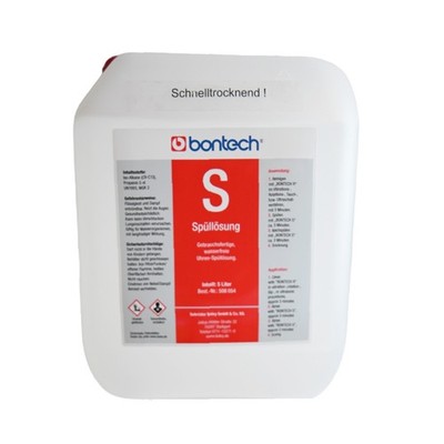 Bontech S rinsing solution for dismantled watches and clocks, apparatuses
