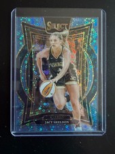 2025 Panini Select Light Blue Disco WNBA Jacy Sheldon #27/125  WNBA