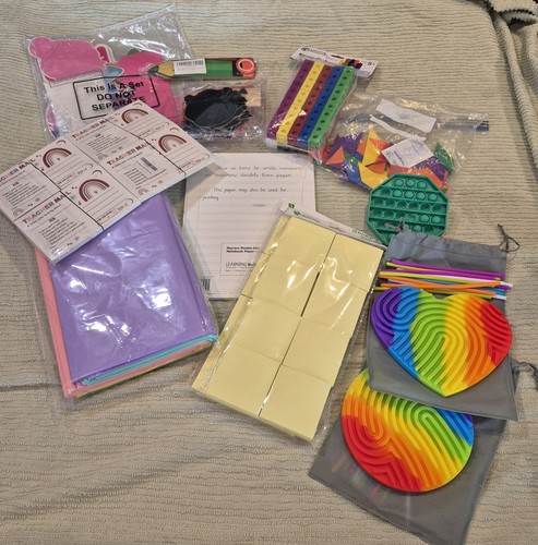 Classroom Teacher Supply Bundle – New & Gently Used  - Fidgets, Decor, Crafts