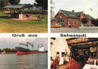 Sehestedt Eider country house pension old forge restaurant grill Kiel Canal 