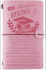 Graduation Gifts Leather Journal for Men Women